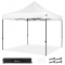 Tenda Premium Pop-Up para festas p/ o exterior - 3x3 m | Branca