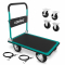 Carro de Plataforma Premium – com rodas pneumáticas – dobrável | Capacidade de carga máx. 300 kg