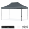 Tenda para festas 3 × 4,5 m – Tenda Premium Easy‑Up | Cinzenta