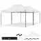 Tenda para festas – 6 × 4,5 m – Tenda Premium Easy‑Up | Conjunto com 2 tendas e kit de ligação – Branco