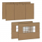Conjunto de paredes laterais – 3 × 4,5 m – Para tenda Premium PT502XX | Bege