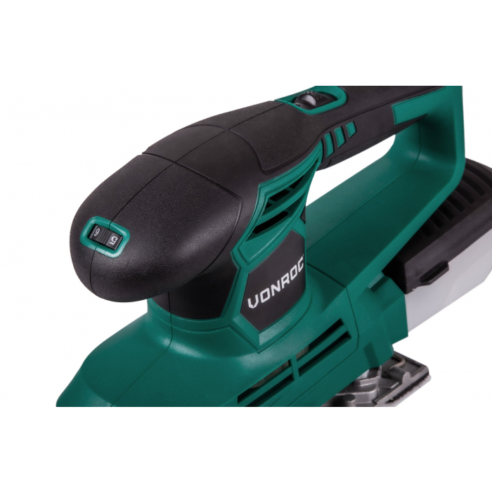Orbital sander 240W | Incl. dust collection box and 12 sanding papers