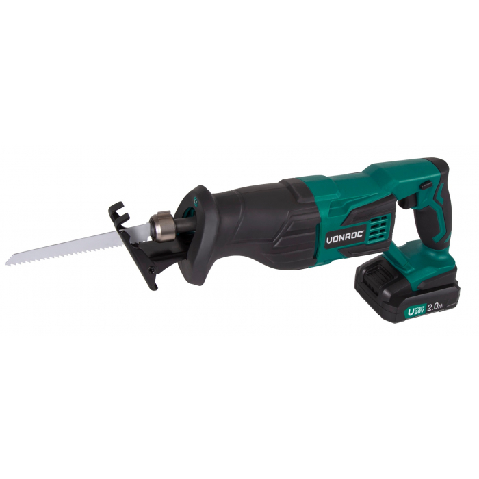 Reciprocating saw 20V - 2.0Ah | Incl. 5 saw blades (Made in Germany) 