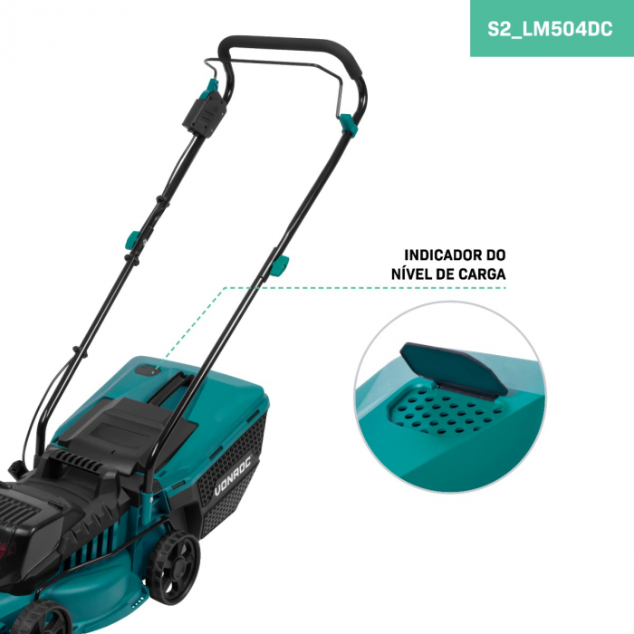 Lawn mower 40V – Brushless – 33cm | Incl. 2x 2.0 Ah battery and quick chargers