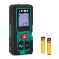 Laser Distance Meter 50m – compact size | Distance – Area – Volume – Pythagorean