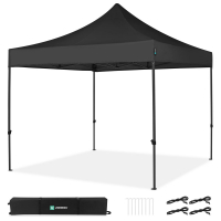 Easy-Up Party Tent - 3x3 m | Black