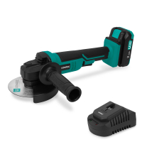 Cordless angle grinder - Ø125mm | Incl. 2.0Ah battery and quick charger
