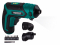 Chave de fendas sem fio 4V | Incl. conjunto de 9 bits