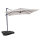 Guarda-sol cantiléver Pisogne 300x300cm - Guarda-sol Premium - Bege | Incl. bases para guarda-sol recheável