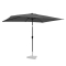 Guarda-sol Rapallo 200x300cm - Guarda-sol retangular Premium | Cinza