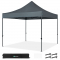 Tenda Premium Pop-Up para festas/ exterior - 3x3 m | Cinza