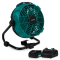 Ventoinha sem fios 20V – híbrida (bateria ou corrente) | Incl. adaptador AC – incl. 2x baterias 2.0Ah e carregador rápido