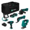Conjunto de ferramentas VPower 20V - 4.0Ah | Incl. 4 máquinas, 2 baterias e carregador rápido 