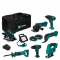 Conjunto de ferramentas VPower 20V - 4.0Ah | Inclui 7 máquinas, 2 baterias e um carregador rápido 