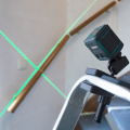 Cross line laser | Green - self leveling - 18 meter range