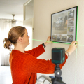Cross line laser | Green - self leveling - 18 meter range