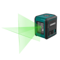 Cross line laser | Green - self leveling - 18 meter range