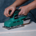 Orbital sander 240W | Incl. dust collection box and 12 sanding papers