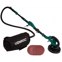 Telescopic Drywall Sander 1050W-225mm | Incl. dust collection bag