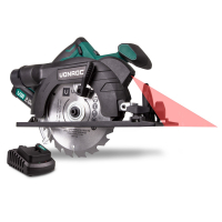 Serra circular 20V - 150mm - 2.0Ah| Incl. bateria e carregador rápido