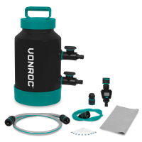 Water Softener | Incl. Flow Meter, Tests Strips, Hoses & Connectors 